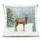 Stupell Industries Christmas Critters Reindeer Decorative Printed Throw Pillow, design by Danielle Murray, 18 x 7 x 18
